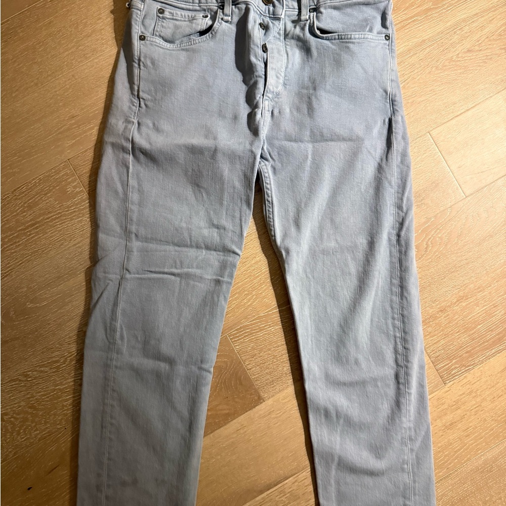 Rag & Bone Fit 2 Slim Jeans – Light Blue | Size 33